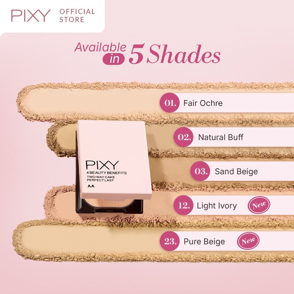 pixy two way cake perfect last 4 beauty benefits 9g/bedak padat pixy two way cake perfect last 4 beauty benefits 9g/bedak padat