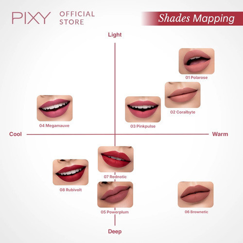 pixy mattenetic transferproof lipstick 3g/lip cream pixy mattenetic transferproof lipstick 3g/lip cream