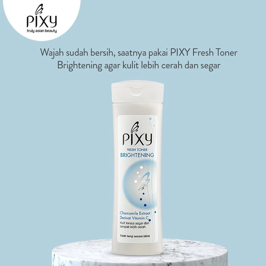 pixy fresh toner brightening 100ml/toner wajah pixy fresh toner brightening 100ml/toner wajah