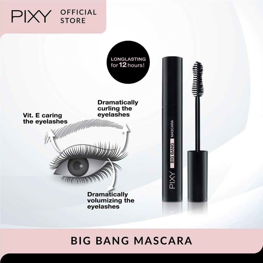 pixy big bang mascara volumizing with vitamin e 10g/maskara pixy big bang mascara volumizing with vitamin e 10g/maskara
