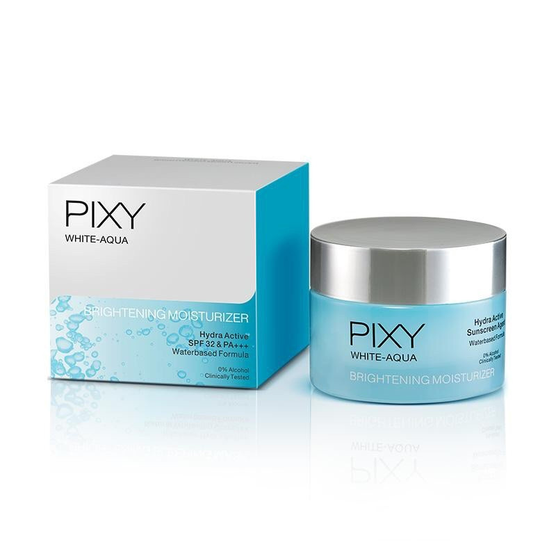 pixy aqua brightening moisturizer 50g/pelembab wajah pixy aqua brightening moisturizer 50g/pelembab wajah
