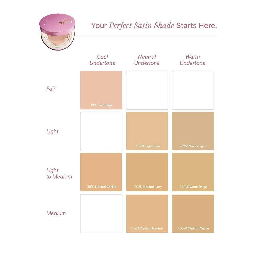 pixy smooth satin cushion spf50 pa++++ 11g/alas bedak pixy smooth satin cushion spf50 pa++++ 11g/alas bedak