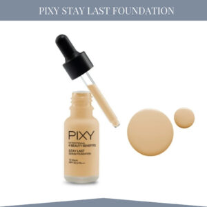 pixy uv whitening stay last serum foundation 17ml/alas bedak