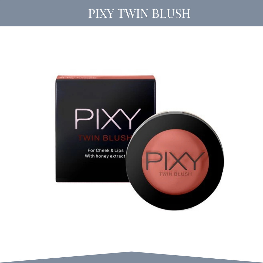 pixy twin blush 2in1 blusher and lip color 4g/perona pipi dan perona bibir pixy twin blush 2in1 blusher and lip color 4g/perona pipi dan perona bibir