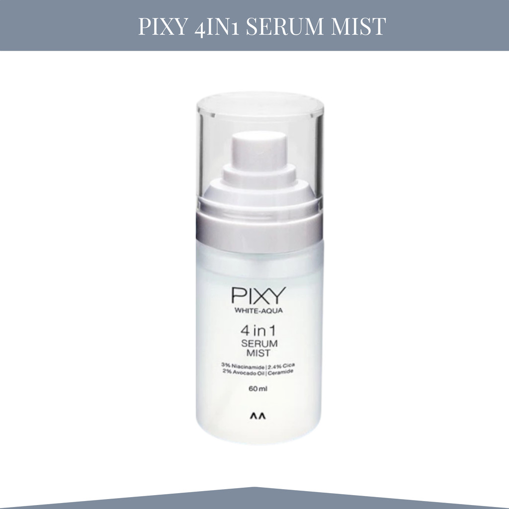 pixy white aqua 4 in 1 serum mist 60ml/serum wajah pixy white aqua 4 in 1 serum mist 60ml/serum wajah