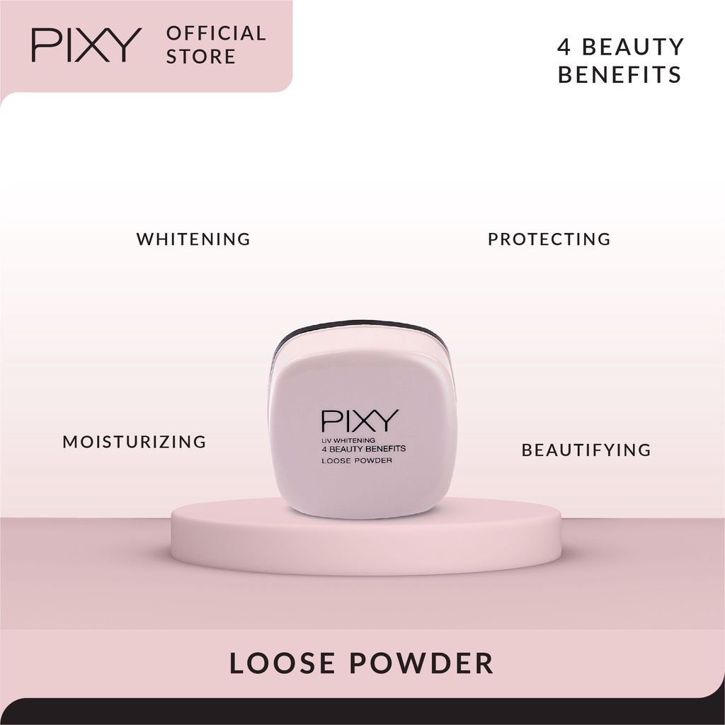 pixy loose powder 4 beauty benefits 12g/bedak tabur pixy loose powder 4 beauty benefits 12g/bedak tabur