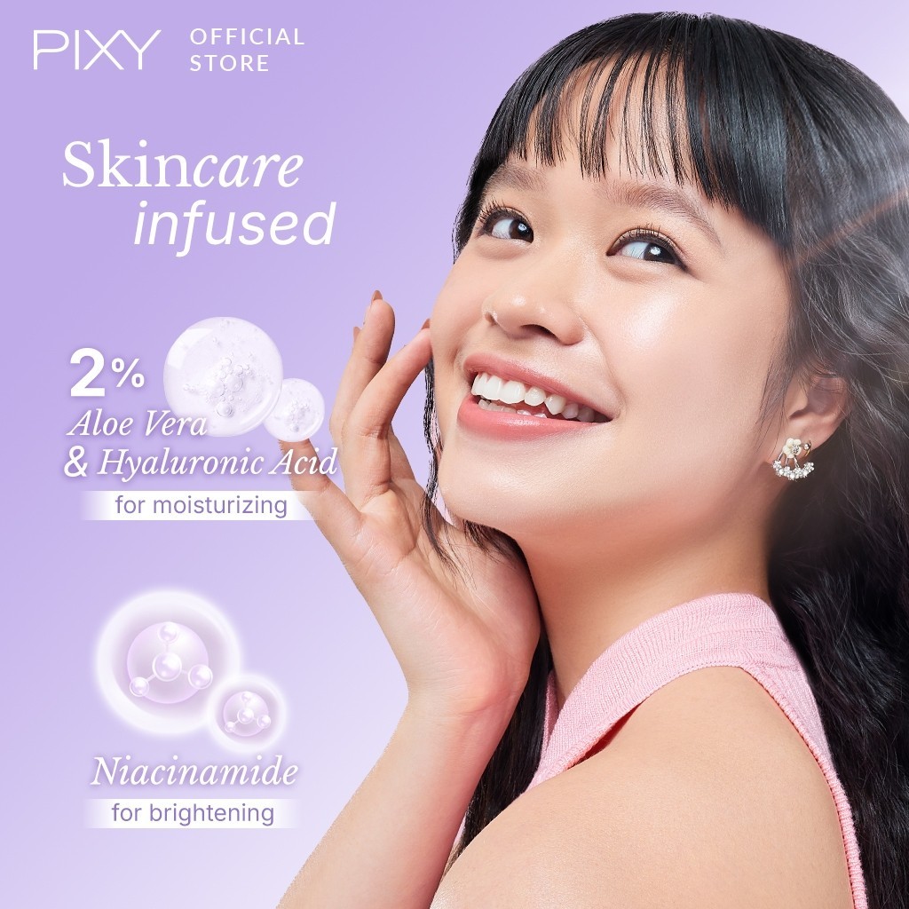 pixy airy serum skin tint 25gr/alas bedak pixy airy serum skin tint 25gr/alas bedak