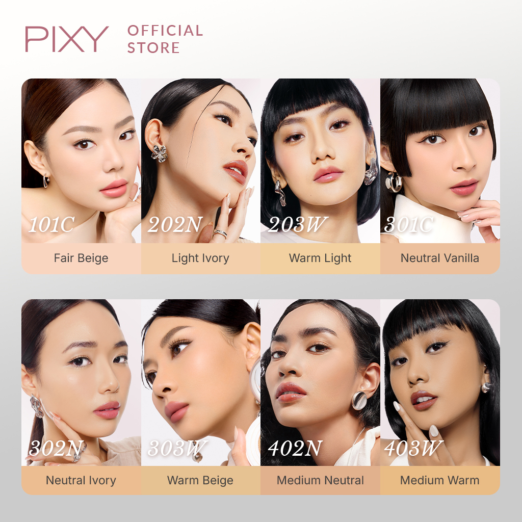 pixy fixed matte cushion 11g/alas bedak pixy fixed matte cushion 11g/alas bedak