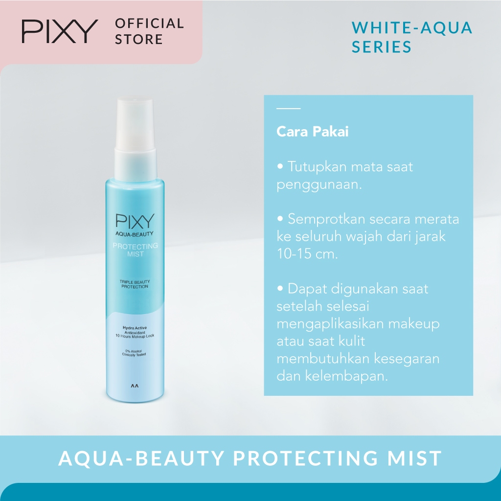 pixy aqua beauty protecting mist 100ml/setting spray pixy aqua beauty protecting mist 100ml/setting spray