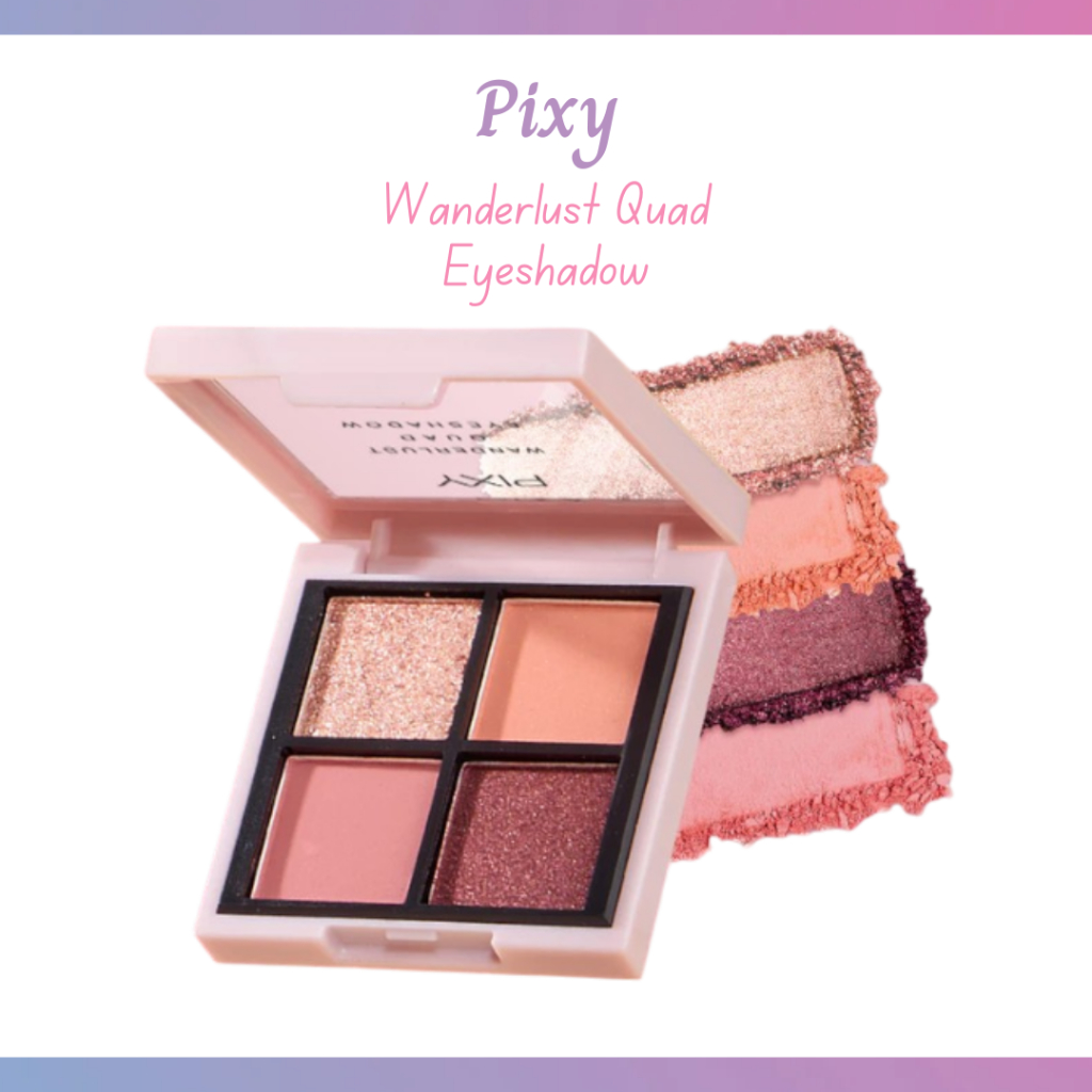 pixy wanderlust quad eyeshadow 5.5g/perona mata pixy wanderlust quad eyeshadow 5.5g/perona mata