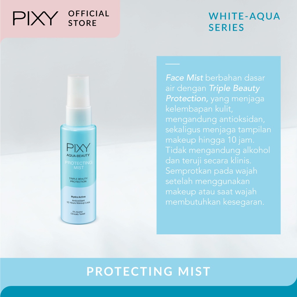 pixy aqua beauty protecting mist 60ml/setting spray pixy aqua beauty protecting mist 60ml/setting spray