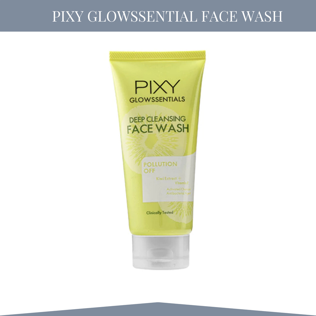 pixy glowssentials deep cleansing face wash 60g/pembersih wajah pixy glowssentials deep cleansing face wash 60g/pembersih wajah