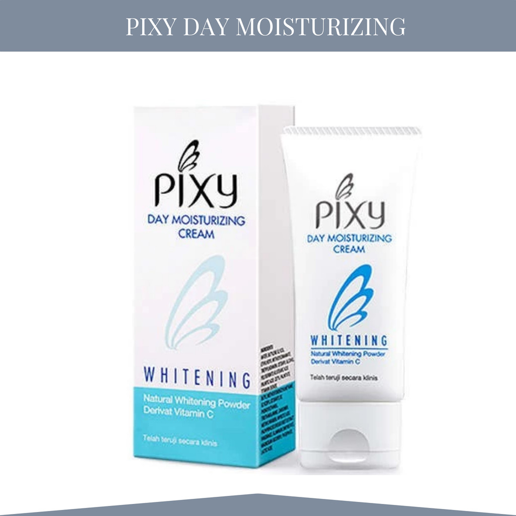 pixy day moisturizing cream whitening 50g/pelembab wajah pixy day moisturizing cream whitening 50g/pelembab wajah