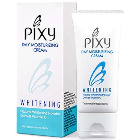 pixy day moisturizing cream whitening 50g/pelembab wajah pixy day moisturizing cream whitening 50g/pelembab wajah