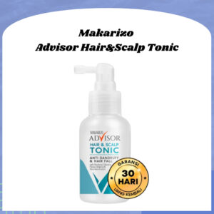 makarizo advisor hair and scalp tonic 60ml/tonic rambut