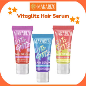 makarizo vitaglitz hair serum 8ml/serum rambut