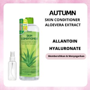 autumn skin conditioner with aloe vera extract 500ml original bpom
