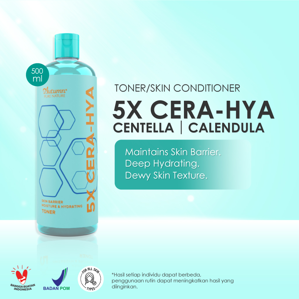 autumn 5x ceramide hyaluronic skin barrier moisture & hydrating toner 500ml autumn 5x ceramide hyaluronic skin barrier moisture & hydrating toner 500ml