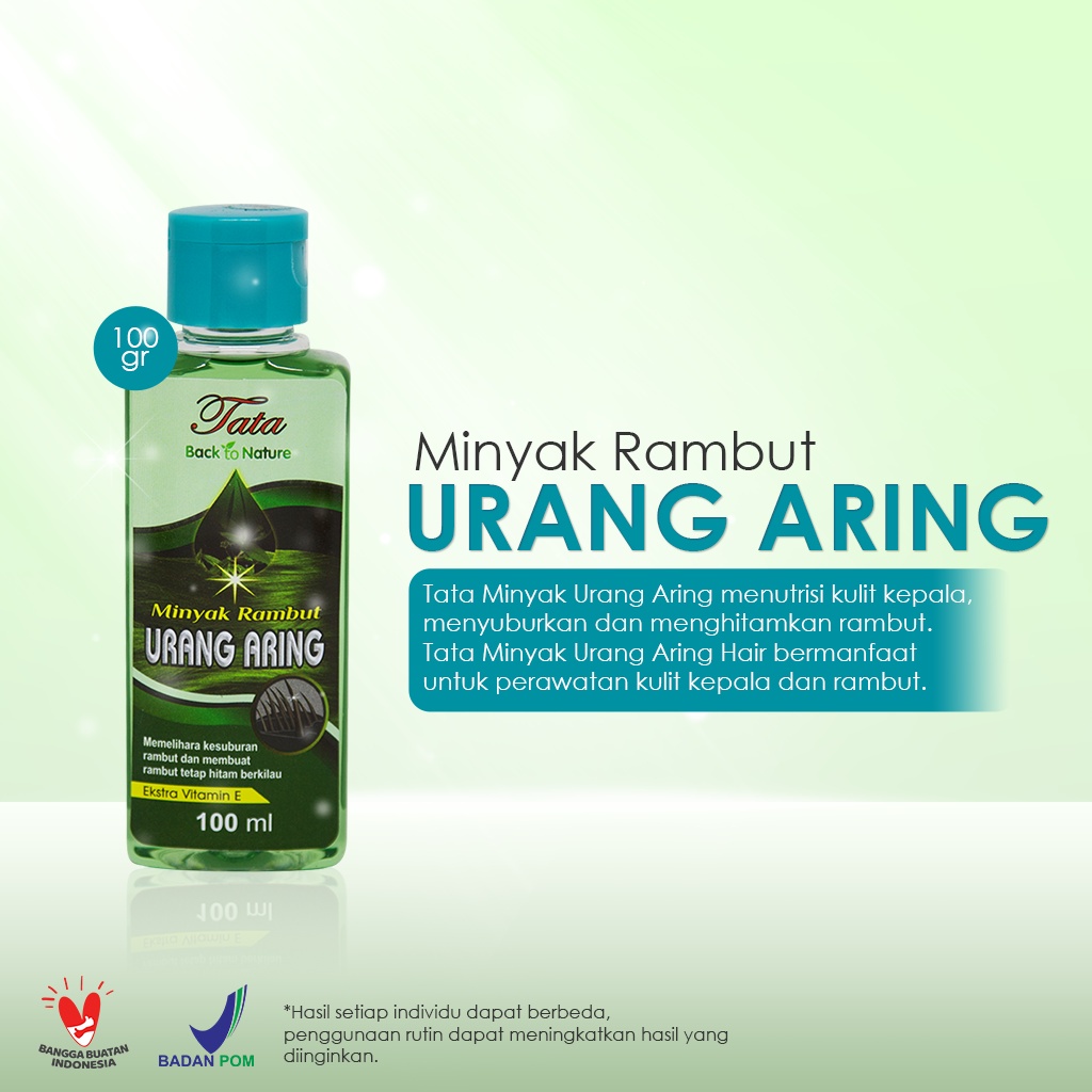 tata minyak rambut urang aring 100ml tata minyak rambut urang aring 100ml