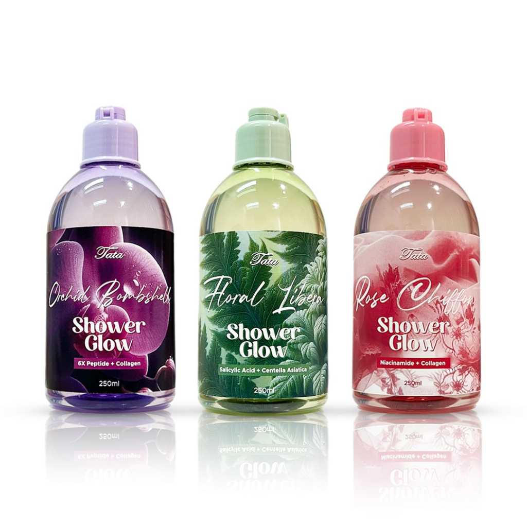 tata shower glow body wash 250ml/sabun mandi tata shower glow body wash 250ml/sabun mandi