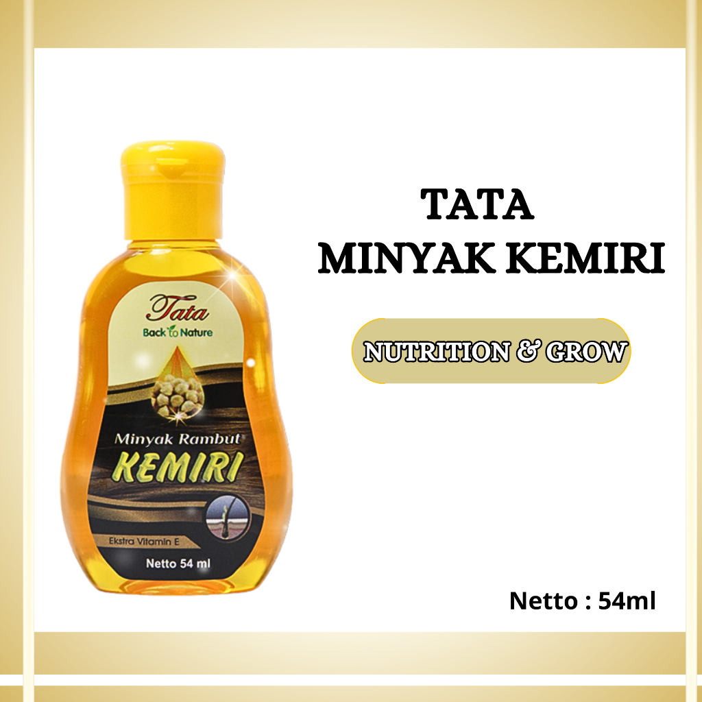 tata minyak rambut kemiri 54ml tata minyak rambut kemiri 54ml
