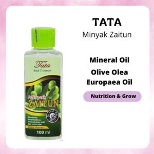 tata zaitun massage oil / minyak zaitun vitamin e bpom 100ml