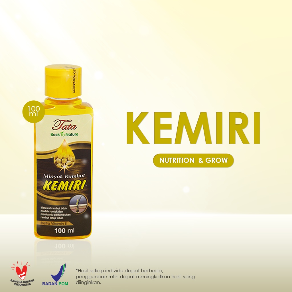 tata minyak rambut kemiri 100ml tata minyak rambut kemiri 100ml