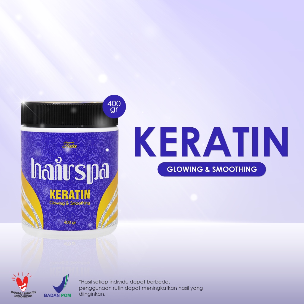 tata hair spa keratin glowing smooting 400gr tata hair spa keratin glowing smooting 400gr