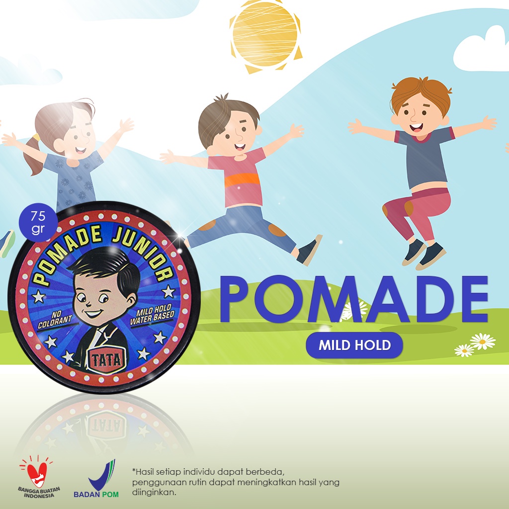 tata pomade junior 75gr / pomade rambut anak tata pomade junior 75gr / pomade rambut anak