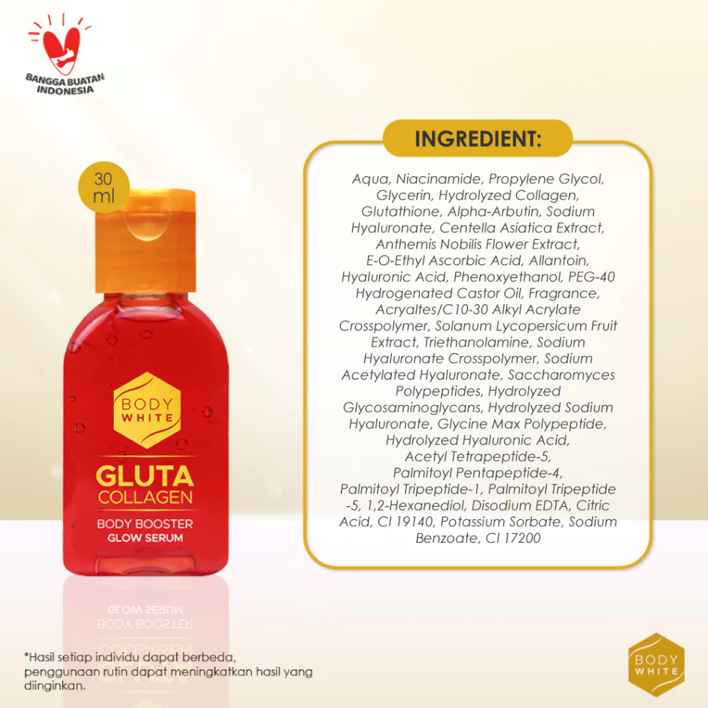 body white collagen gluta collagen body booster glow serum 30ml body white collagen gluta collagen body booster glow serum 30ml