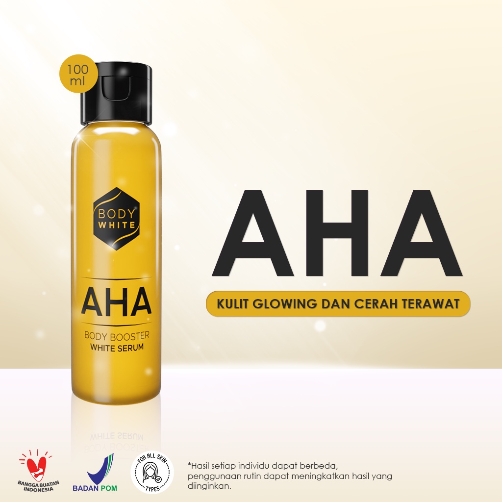 body white aha body booster white serum 30ml & 100ml body white aha body booster white serum 30ml & 100ml