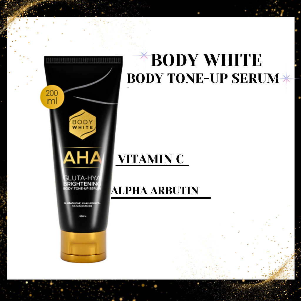 body white aha gluta hya brightening body tone up serum 200ml body white aha gluta hya brightening body tone up serum 200ml