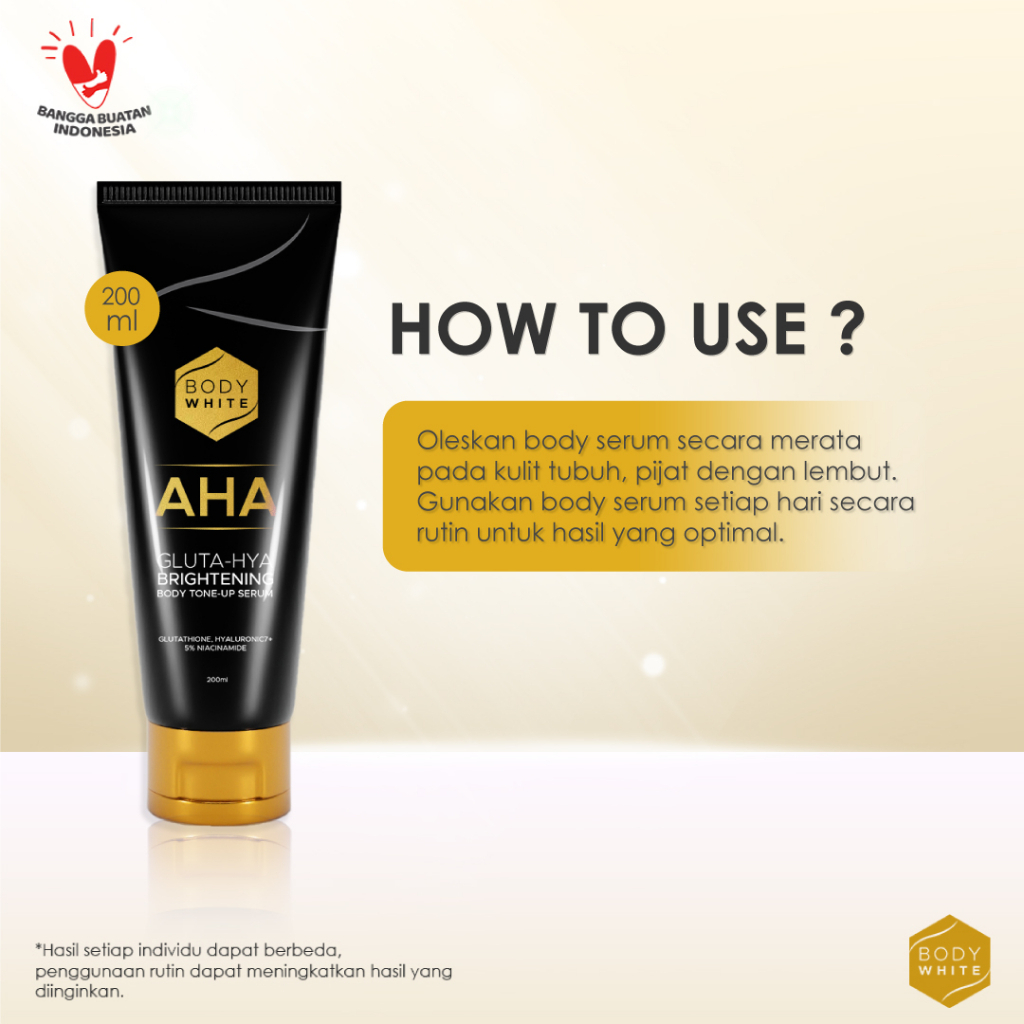 body white aha gluta hya brightening body tone up serum 200ml body white aha gluta hya brightening body tone up serum 200ml