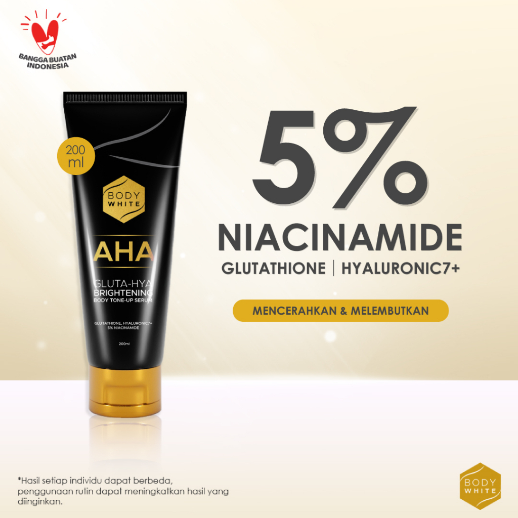 body white aha gluta hya brightening body tone up serum 200ml body white aha gluta hya brightening body tone up serum 200ml