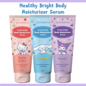 sevendays healthy bright body moisturizer serum 180ml/body lotion