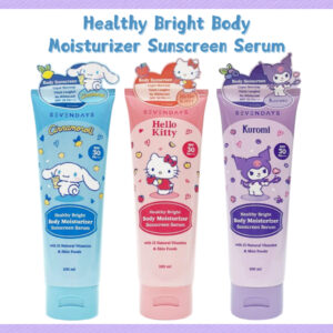 sevendays healthy bright body moisturizer sunscreen serum spf 30 pa+++ 100ml/body lotion
