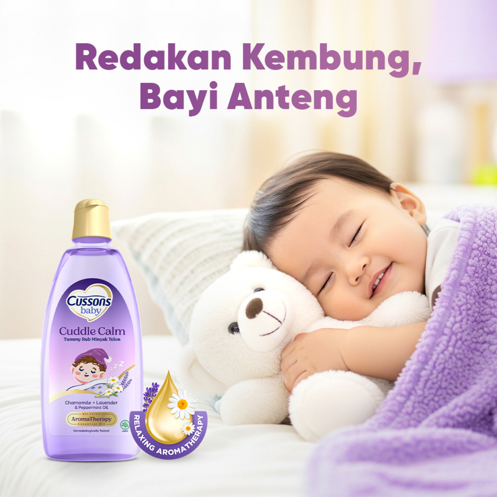 cussons baby cuddle calm minyak telon plus 60ml cussons baby cuddle calm minyak telon plus 60ml