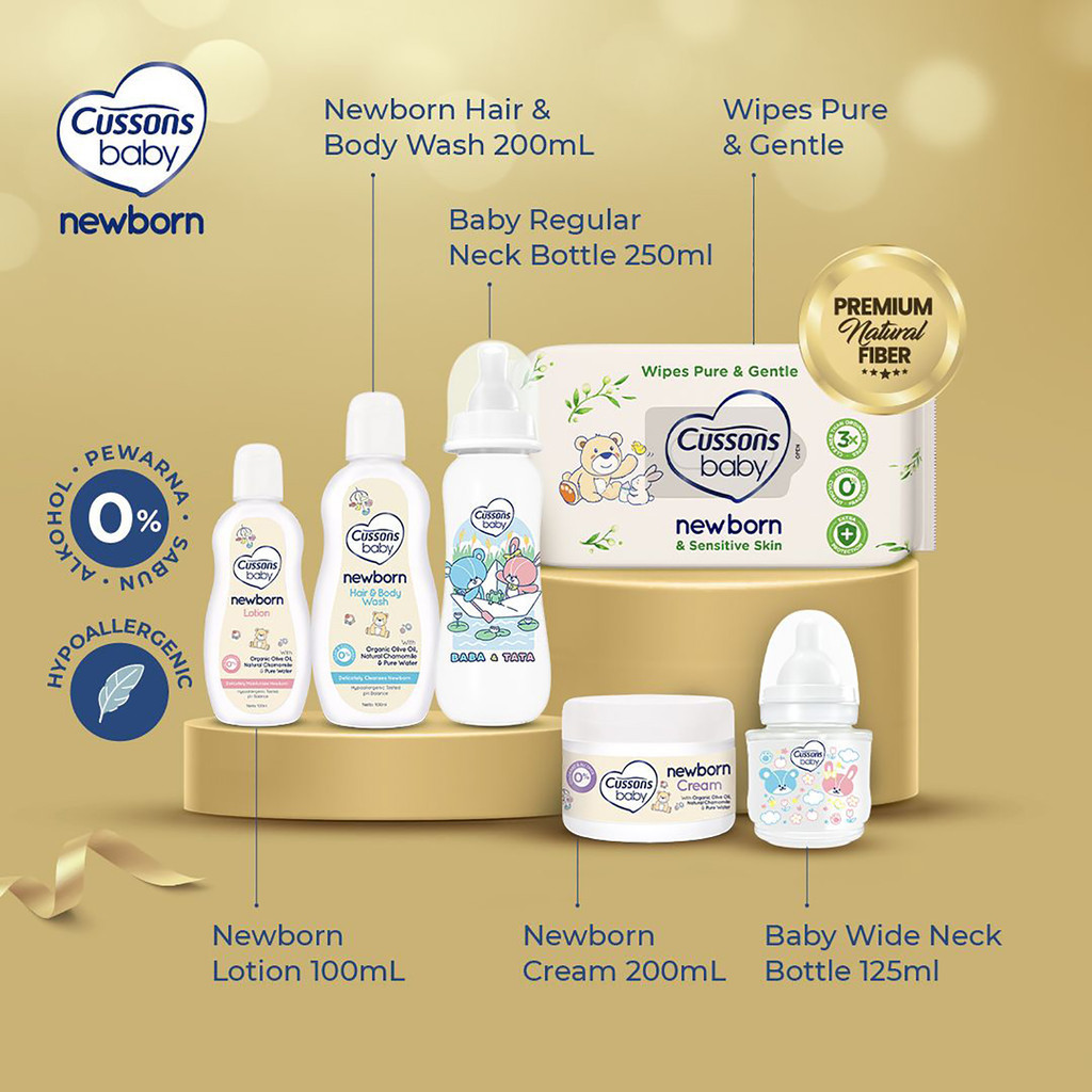 cussons baby newborn premium gift box/paket hadiah bayi cussons baby newborn premium gift box/paket hadiah bayi