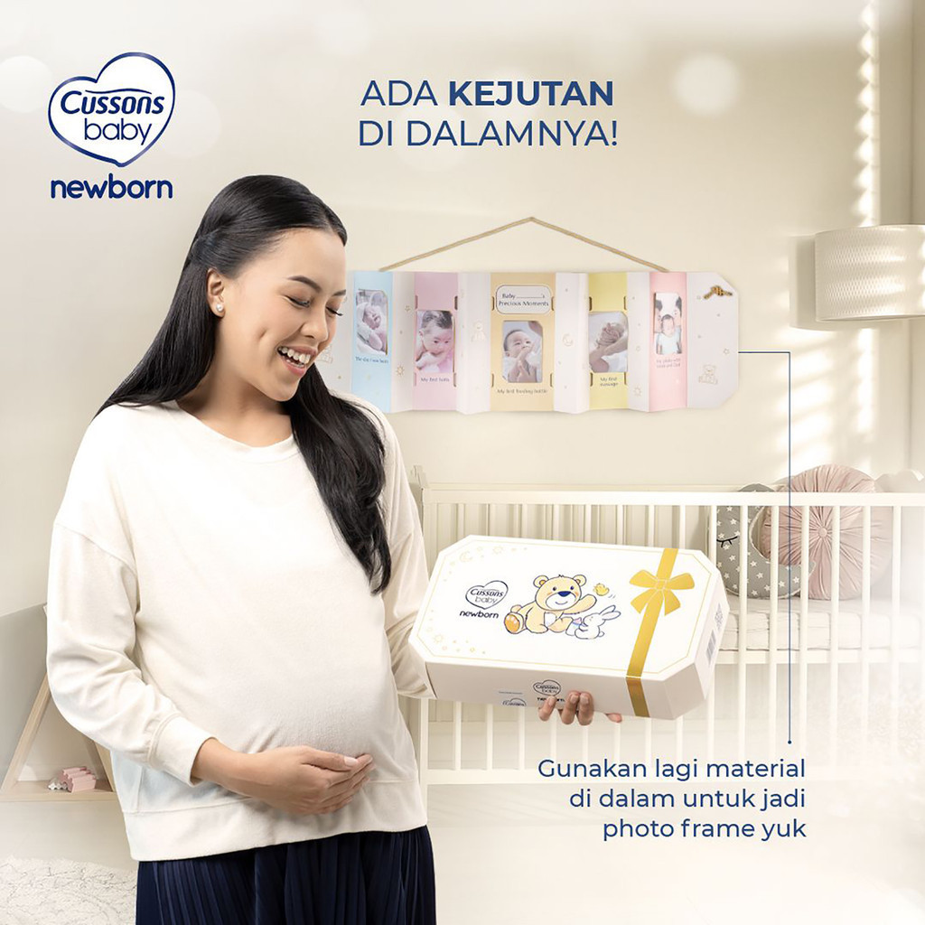 cussons baby newborn premium gift box/paket hadiah bayi cussons baby newborn premium gift box/paket hadiah bayi