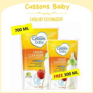 cussons baby liquid cleanser 700ml plus 300ml/perawatan bayi
