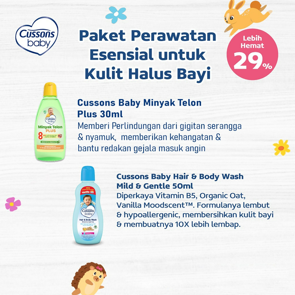cussons baby daily essential pack/paket hadiah bayi cussons baby daily essential pack/paket hadiah bayi