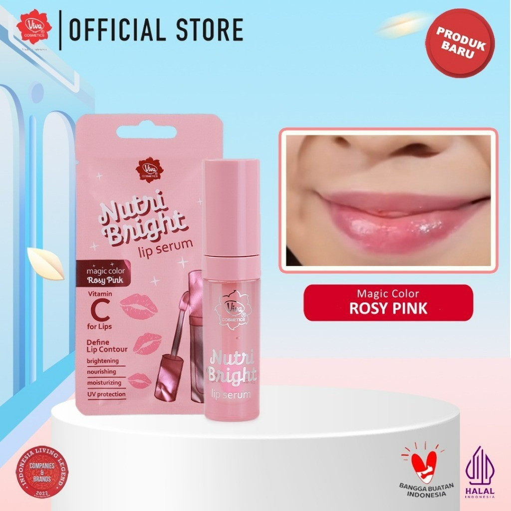 viva nutri bright lip serum 2.5ml/serum bibir viva nutri bright lip serum 2.5ml/serum bibir