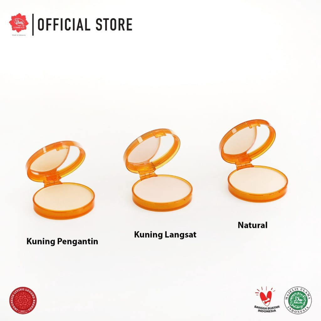 viva compact powder 19g/bedak padat viva compact powder 19g/bedak padat