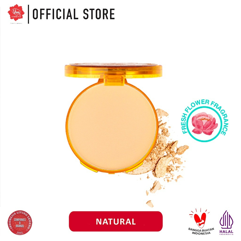 viva compact powder 19g/bedak padat viva compact powder 19g/bedak padat