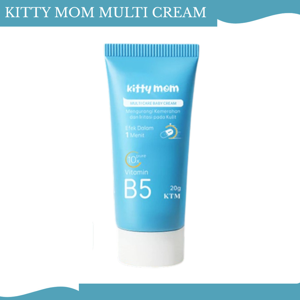 kitty mom baby multi cream 20g/ krim bayi dan anak kitty mom baby multi cream 20g/ krim bayi dan anak