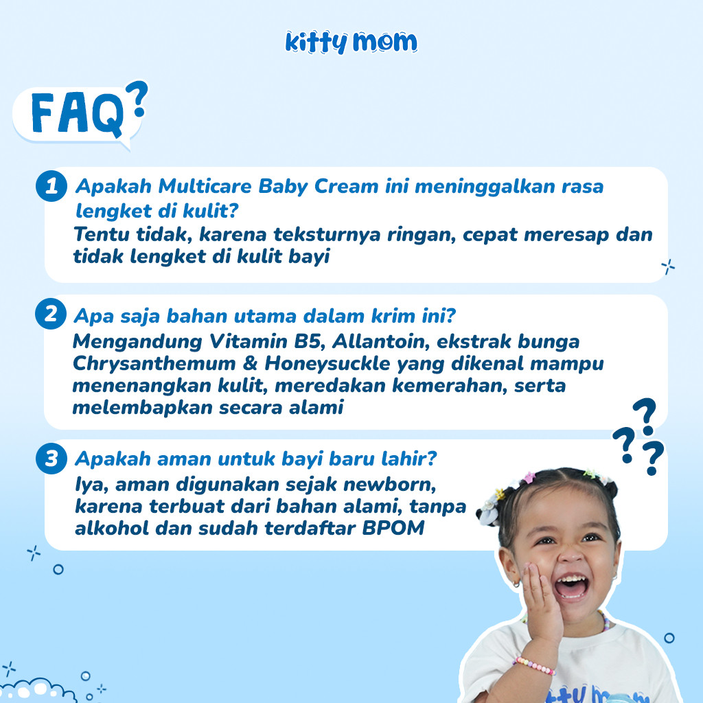 kitty mom baby multi cream 20g/ krim bayi dan anak kitty mom baby multi cream 20g/ krim bayi dan anak