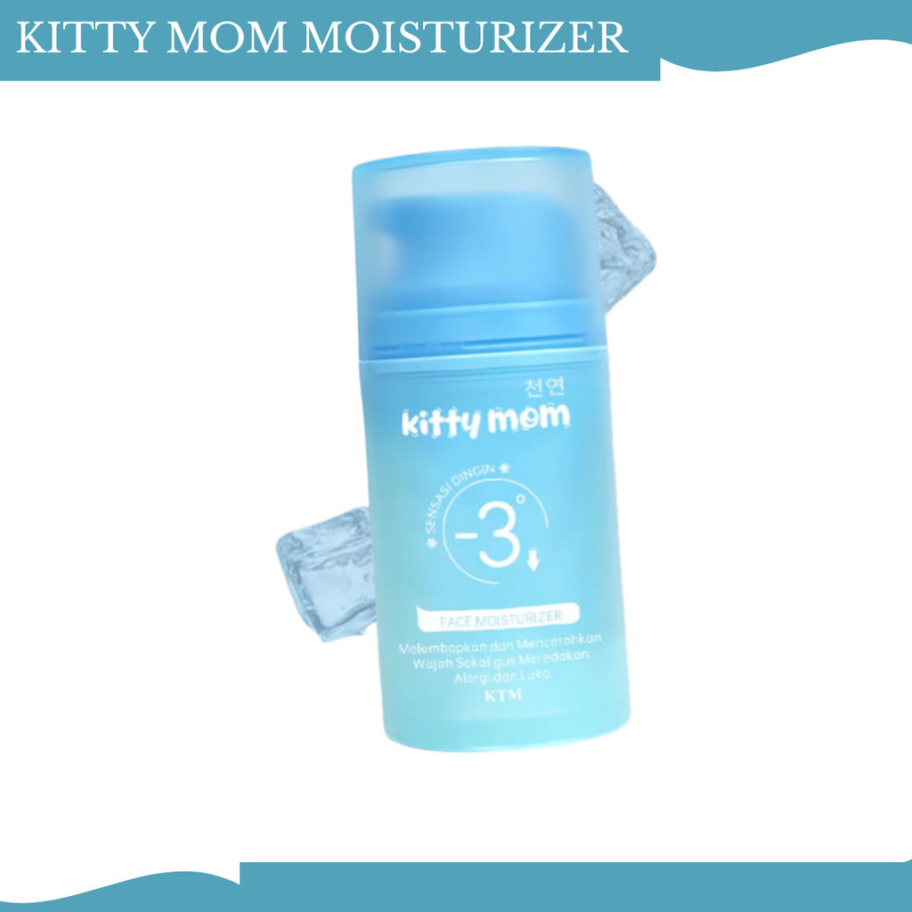 kitty mom baby face cream moisturizer 50g/krim wajah bayi kitty mom baby face cream moisturizer 50g/krim wajah bayi
