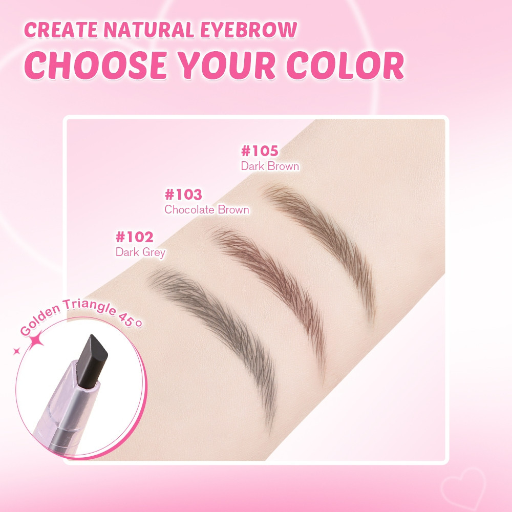 saniye natural eyebrow pencil waterproof long lasting/pensil alis saniye natural eyebrow pencil waterproof long lasting/pensil alis