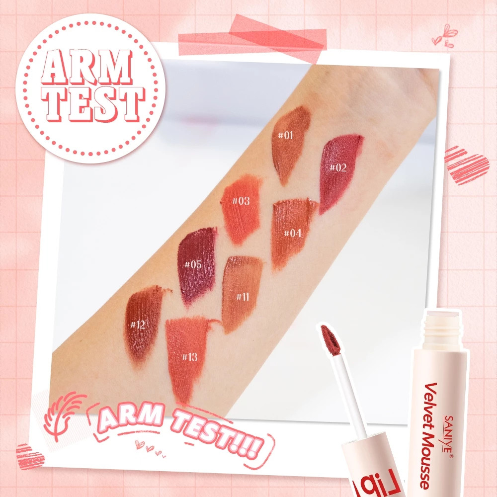 saniye lip matte velvet mousse 4ml saniye lip matte velvet mousse 4ml