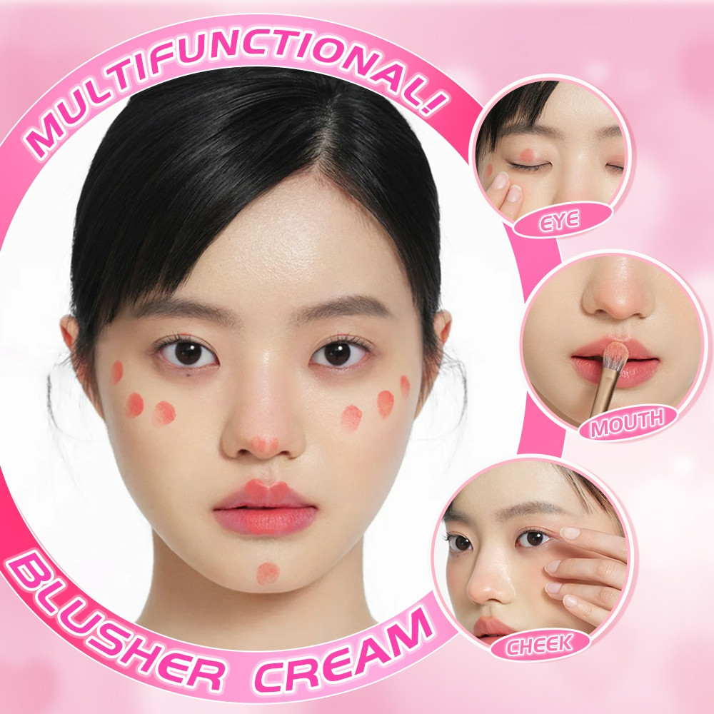 saniye cream blush on 2.3g/perona pipi saniye cream blush on 2.3g/perona pipi